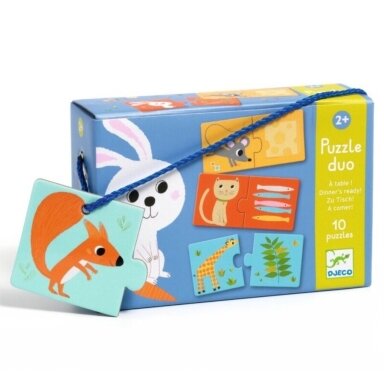 Djeco Duo puzzle - Dinner's Ready!, 24 pcs. Djeco Duo puzzle - Dinner's Ready!, 24 pcs.