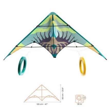 Green Wave Kite 1 Green Wave Kite 1