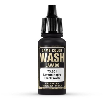 Acrylic color - Black Wash 1 Acrylic color - Black Wash 1
