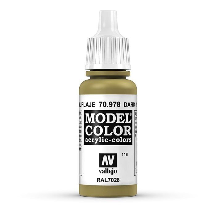 Acrylic color - Dark yellow 1 Acrylic color - Dark yellow 1