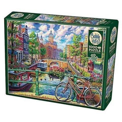 Cobble Hill puzzle - Amsterdam Canal, 2000 pcs. Cobble Hill puzzle - Amsterdam Canal, 2000 pcs.