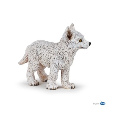 Young polar wolf