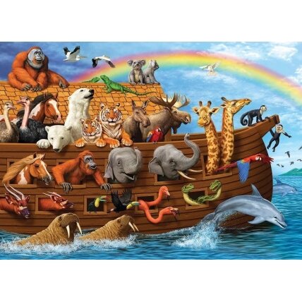 Cobble Hill family puzzle - Voyage of the Ark, 350 pcs. 1 Cobble Hill family puzzle - Voyage of the Ark, 350 pcs. 1