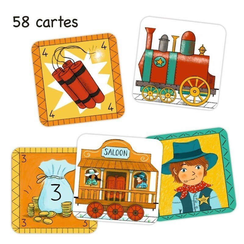 Djeco card game - Golden Train 1 Djeco card game - Golden Train 1