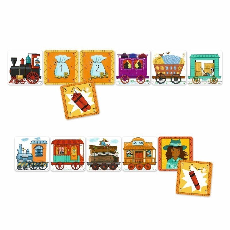 Djeco card game - Golden Train 2 Djeco card game - Golden Train 2