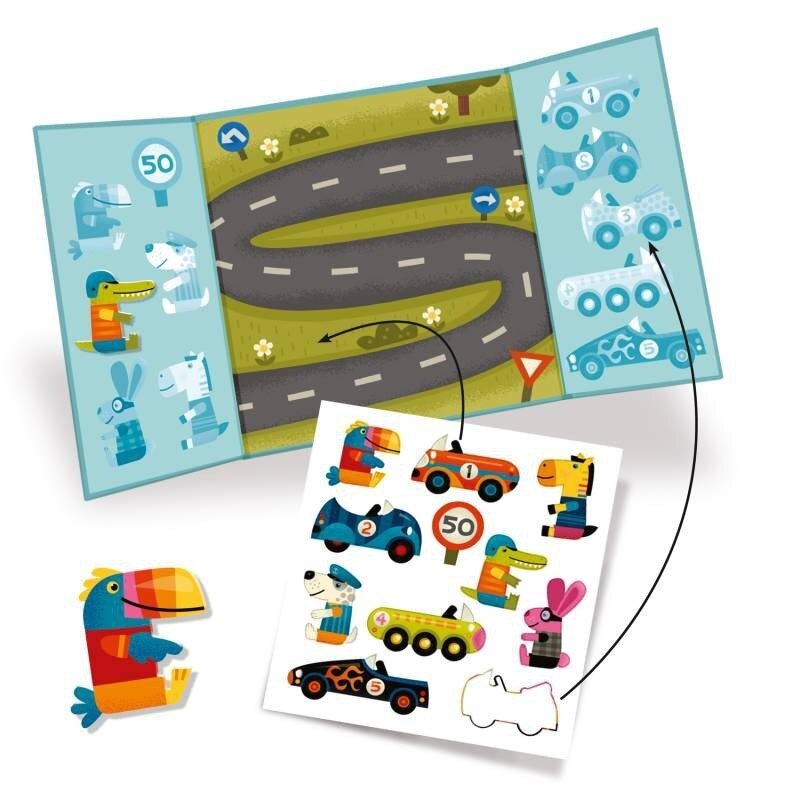 Thick removable stickers - Cars 1 Thick removable stickers - Cars 1
