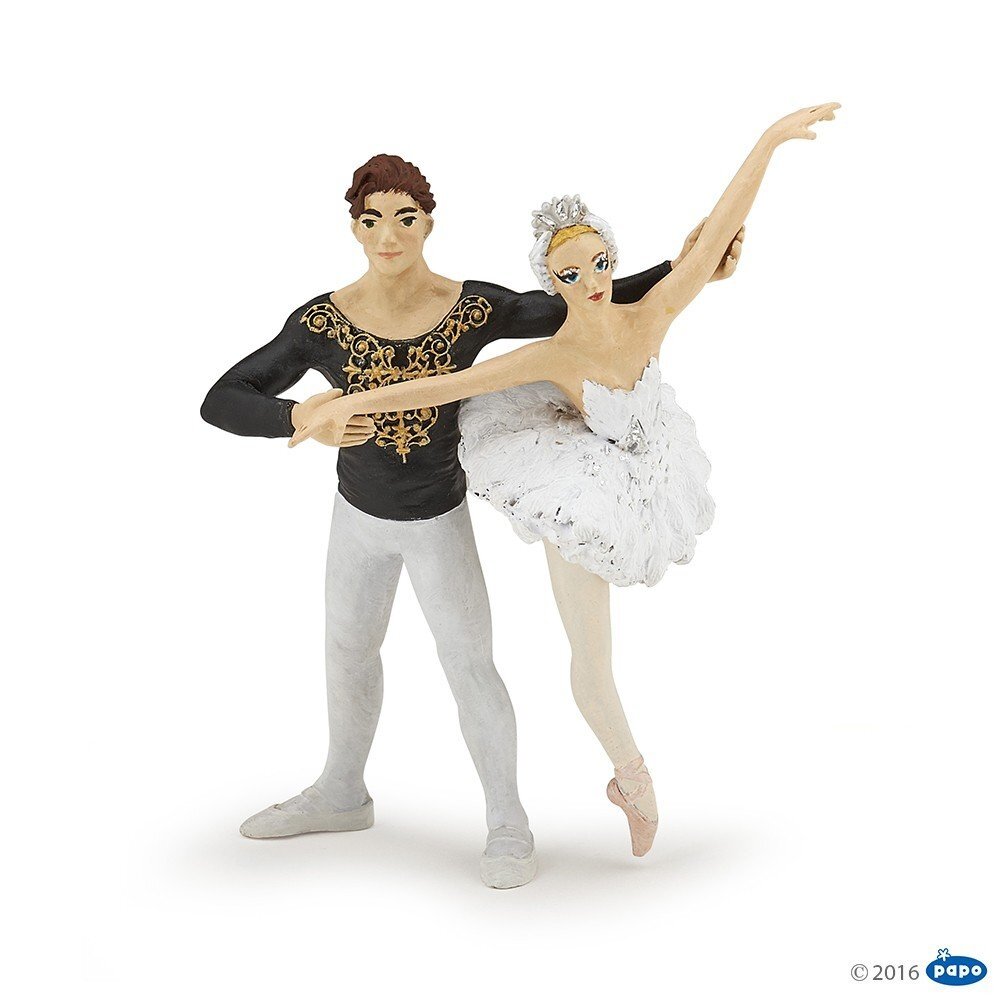 Ballerina and her partner Ballerina and her partner