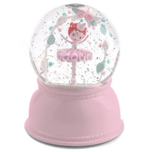 Djeco Snow Ball Night Light - Ballerina Djeco Snow Ball Night Light - Ballerina