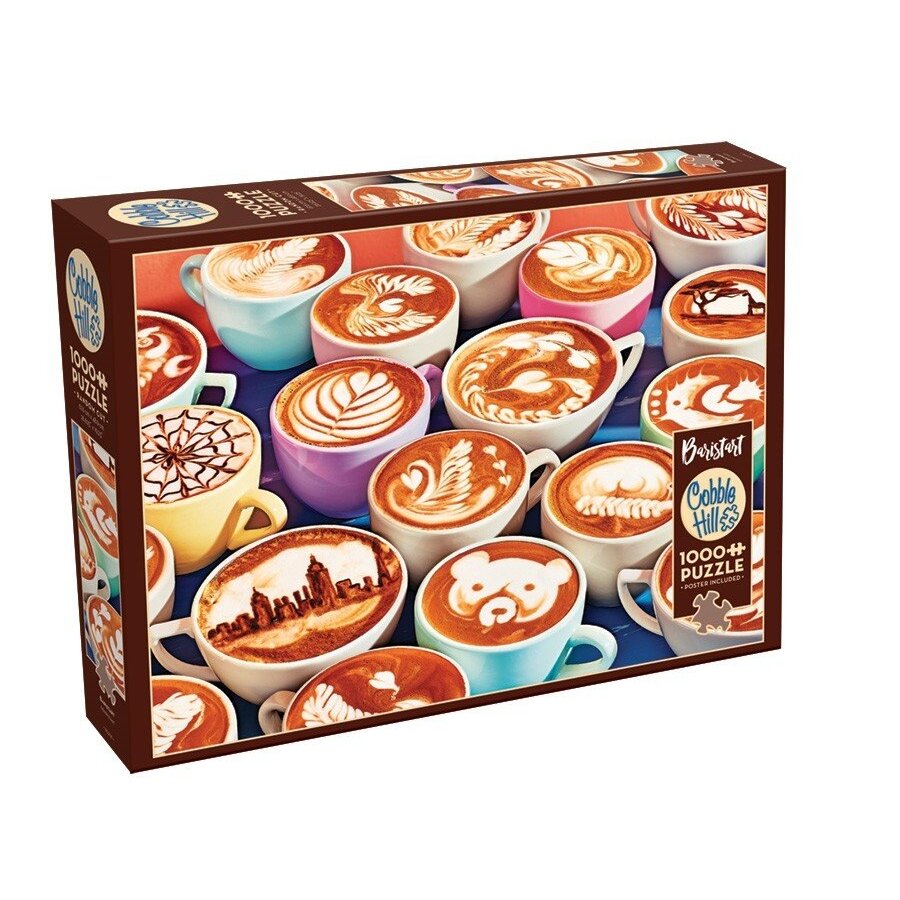 Cobble Hill puzzle - BaristArt, 1000 pcs. Cobble Hill puzzle - BaristArt, 1000 pcs.