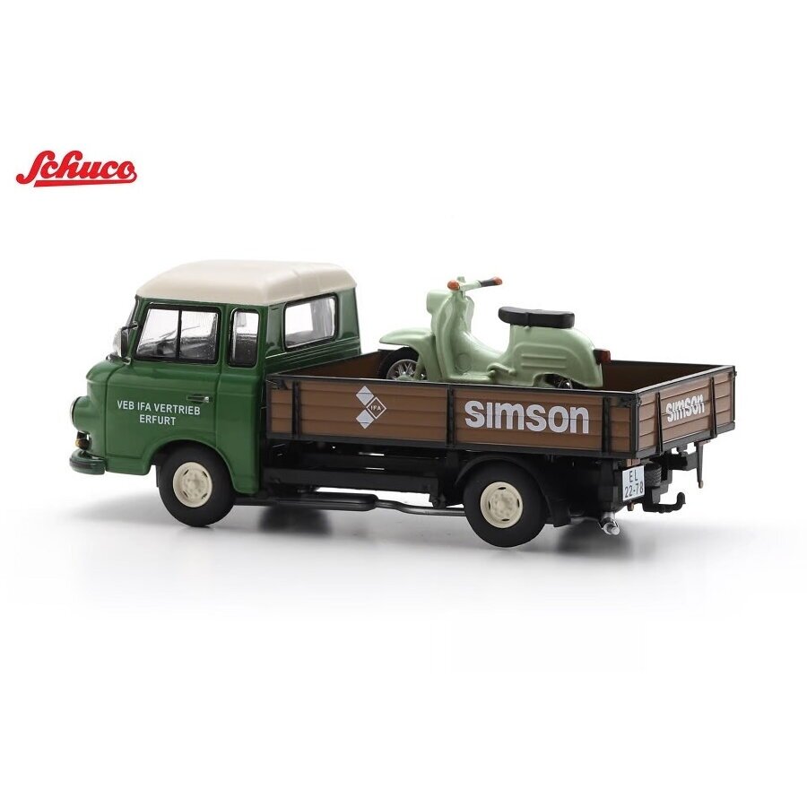 Barkas B1000 "Simson Schwalbe", 1965 - 1:43 Schuco 1