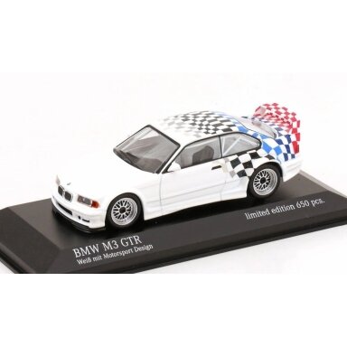 BMW M3 (E36) GTR, 1993 - 1:43 Minichamps BMW M3 (E36) GTR, 1993 - 1:43 Minichamps