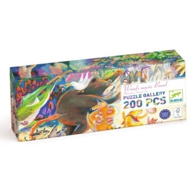 Djeco puzzle - Woods music band, 200 pcs Djeco puzzle - Woods music band, 200 pcs