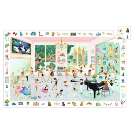 Observation puzzles - The dance school, 100 pcs 1 Observation puzzles - The dance school, 100 pcs 1