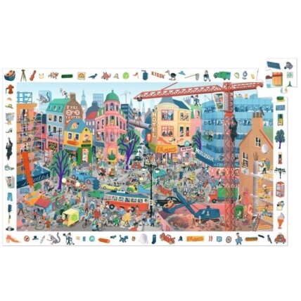 Djeco observation puzzle - The city, 200 pcs 1 Djeco observation puzzle - The city, 200 pcs 1