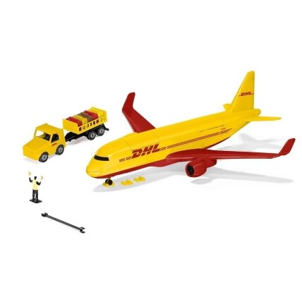 DHL aircraft with accessories DHL aircraft with accessories