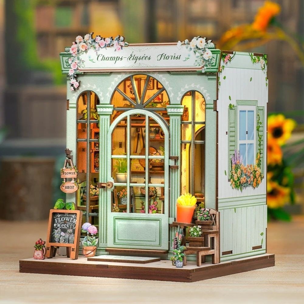 DIY Book Nook - Paris Flower Shop 1 DIY Book Nook - Paris Flower Shop 1