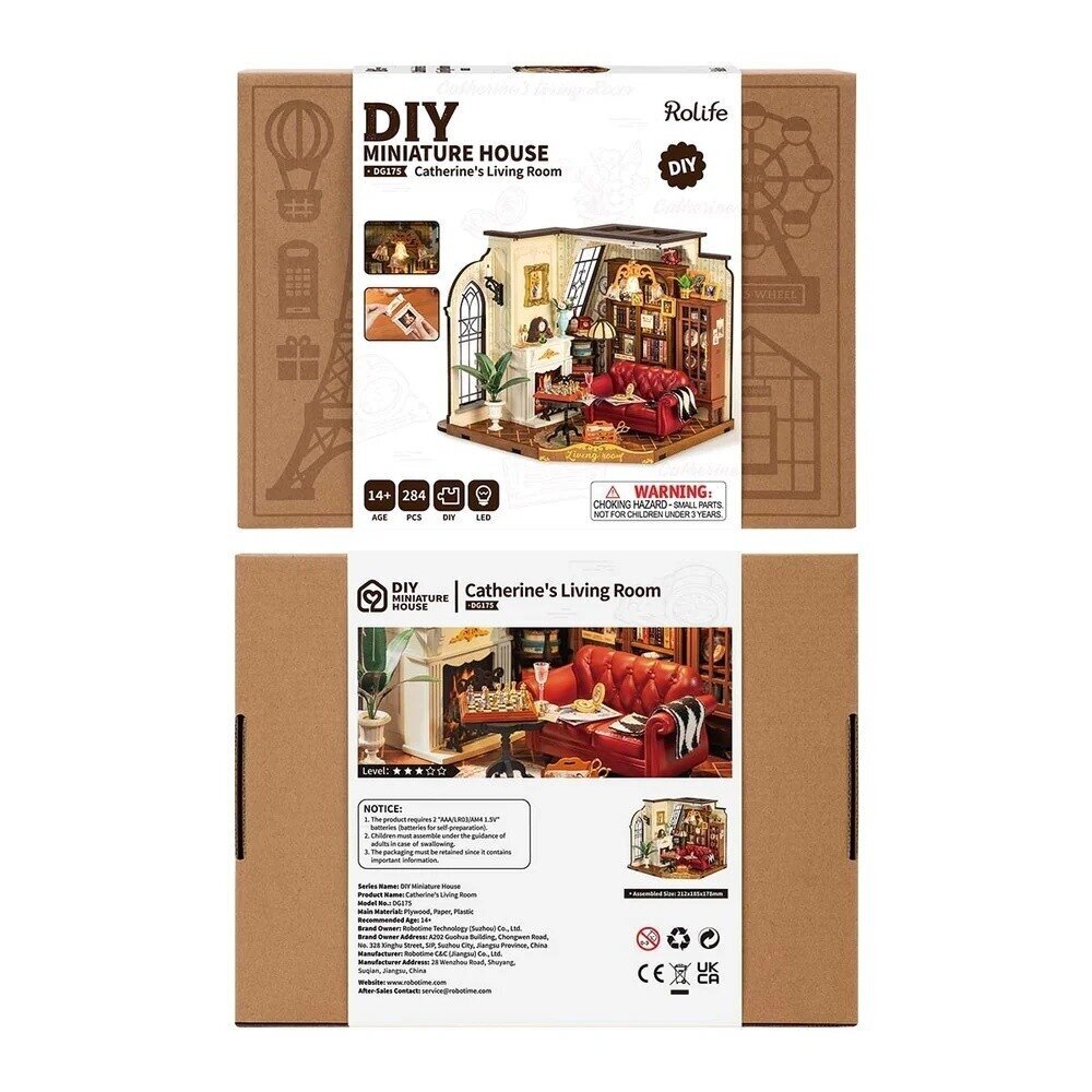 DIY miniature house - Catherine's Living Room 3 DIY miniature house - Catherine's Living Room 3