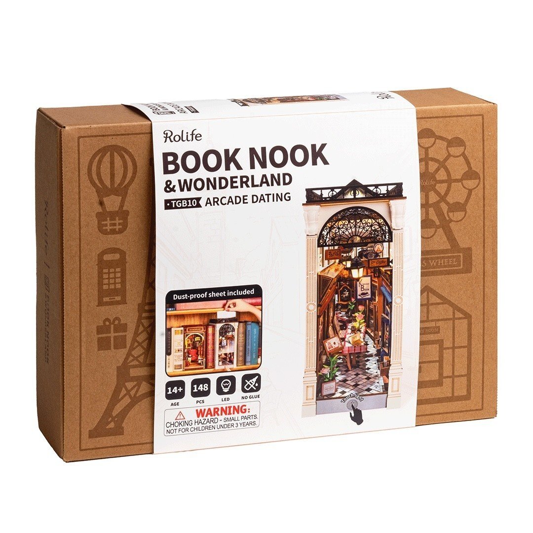 DIY Book Nook - Arcade Dating 1 DIY Book Nook - Arcade Dating 1