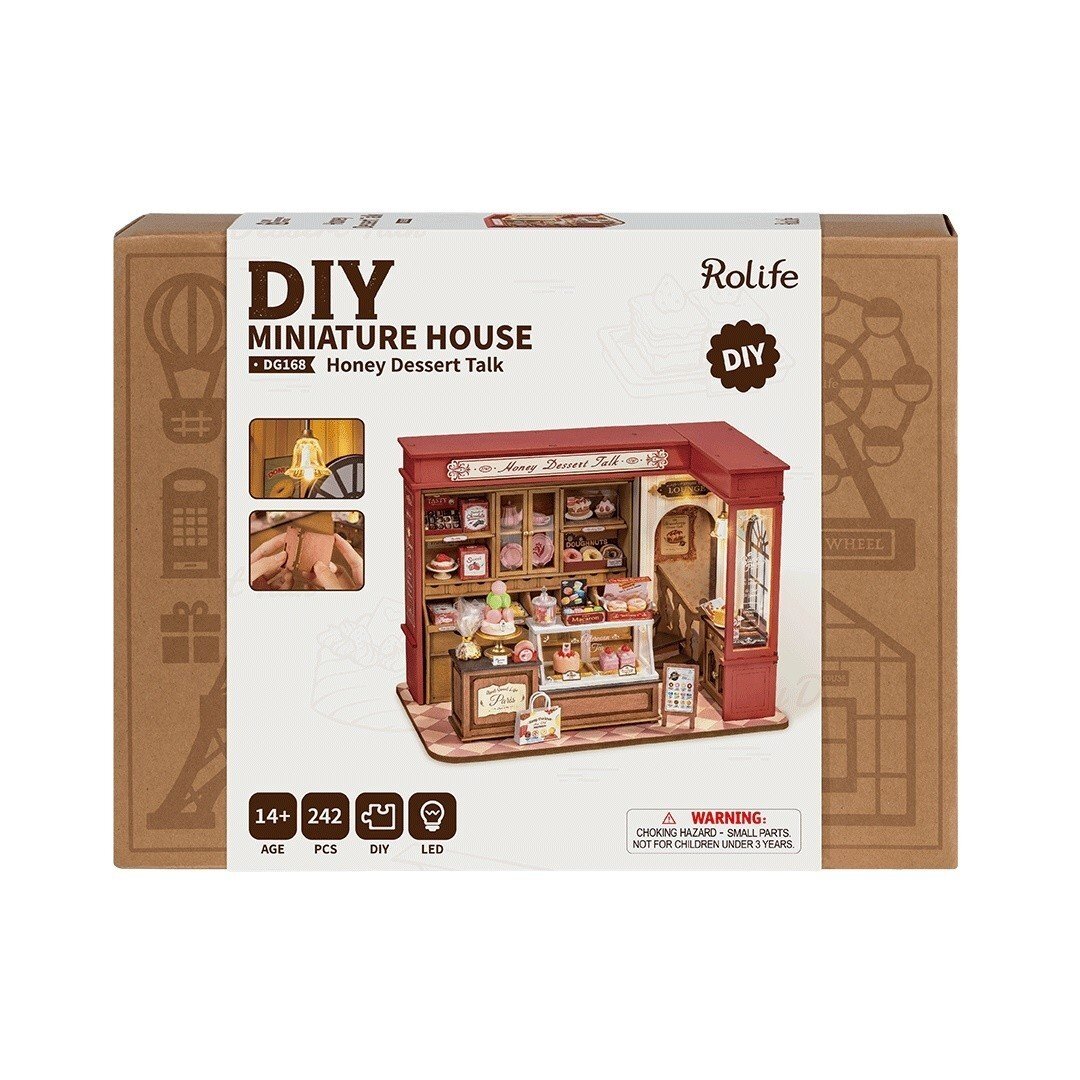 DIY miniature house - Honey Dessert Talk 3 DIY miniature house - Honey Dessert Talk 3