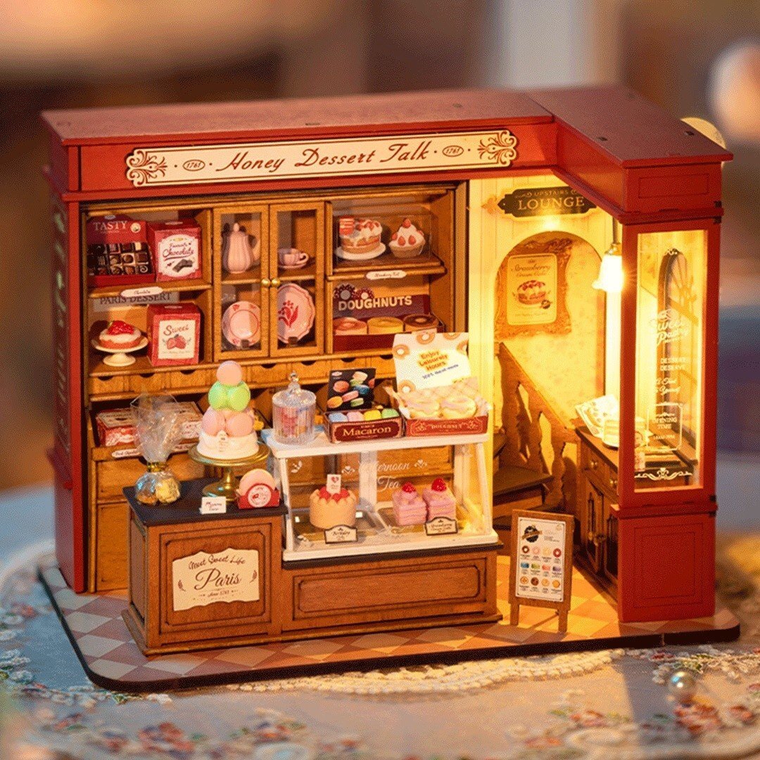 DIY miniature house - Honey Dessert Talk 1 DIY miniature house - Honey Dessert Talk 1