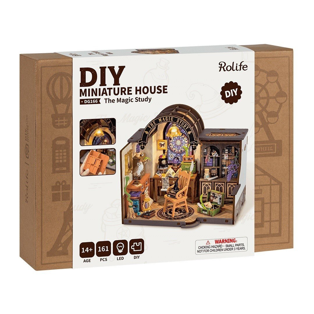 DIY miniature house - Magic Study 2 DIY miniature house - Magic Study 2