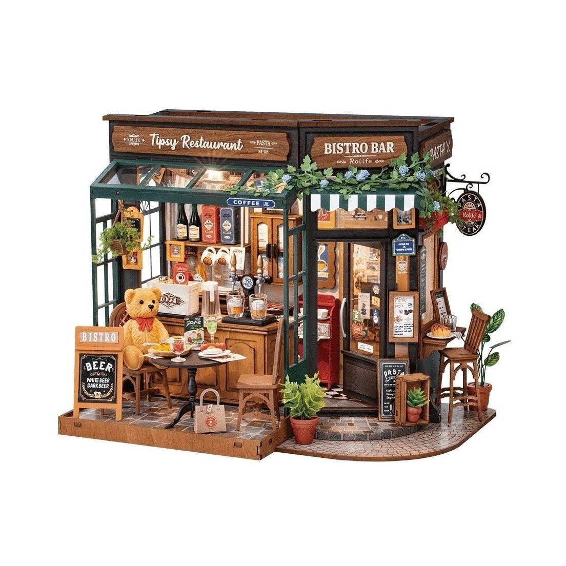 DIY miniature house - Tipsy Restaurant DIY miniature house - Tipsy Restaurant