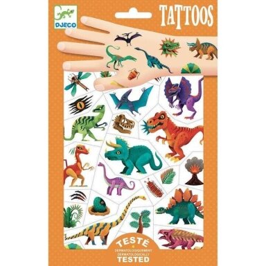 Djeco tatuiruotės - Dinozaurai