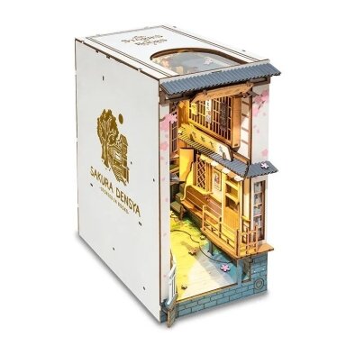 Pasidaryk pats rinkinys - Book Nook Sakura ir traukinys
