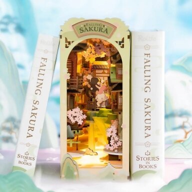 Pasidaryk pats rinkinys - Book Nook Sakura