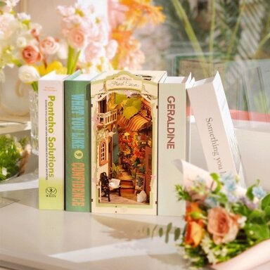 Pasidaryk pats rinkinys - Book Nook Gėlių kampelis