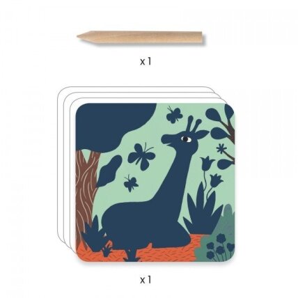 Scratch cards - Big Animals 1 Scratch cards - Big Animals 1