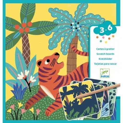 Scratch cards - Big Animals Scratch cards - Big Animals