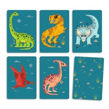 Djeco card game - Dino Draft 2 Djeco card game - Dino Draft 2