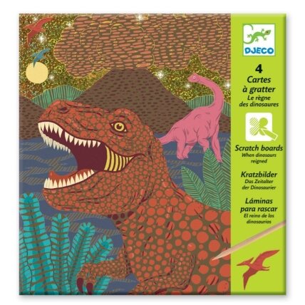 Scratch cards - When Dinosaurs Reigned Scratch cards - When Dinosaurs Reigned
