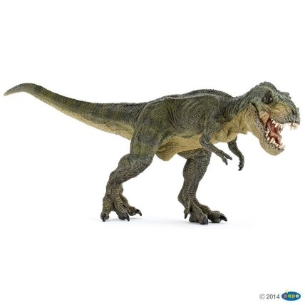 Green running T-Rex Green running T-Rex