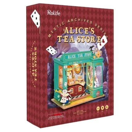 DIY miniature house - Alice´s Tea Store 3