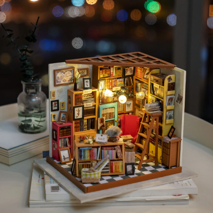DIY miniature house - Sam's Study 1 DIY miniature house - Sam's Study 1