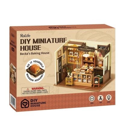 DIY miniature house - Becka's Baking House 4 DIY miniature house - Becka's Baking House 4