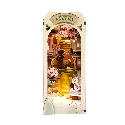 DIY Book Nook - Falling Sakura 2 DIY Book Nook - Falling Sakura 2