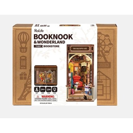 DIY Book Nook - Bookstore 4 DIY Book Nook - Bookstore 4
