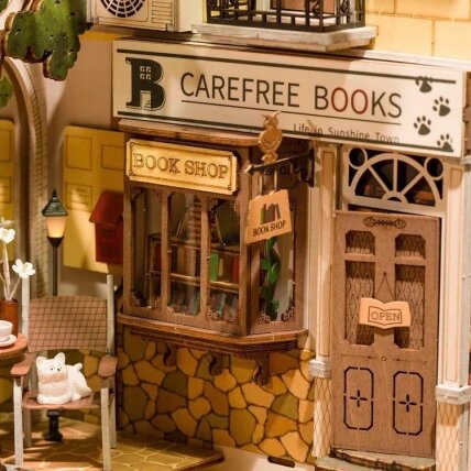 DIY Book Nook - Sunshine Town 3