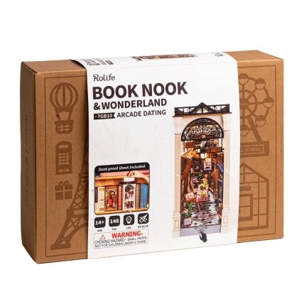 DIY Book Nook - Arcade Dating 1 DIY Book Nook - Arcade Dating 1