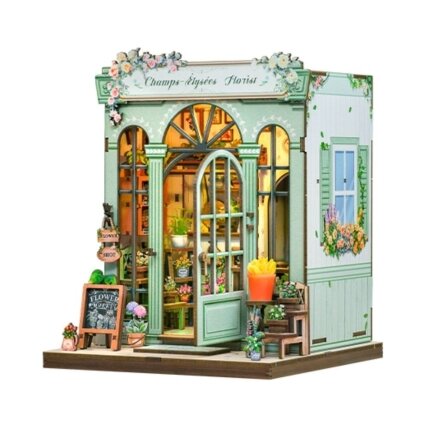 DIY Book Nook - Paris Flower Shop DIY Book Nook - Paris Flower Shop