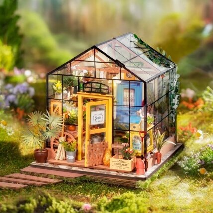 DIY miniature house - Cathy’s Flower House 1 DIY miniature house - Cathy’s Flower House 1