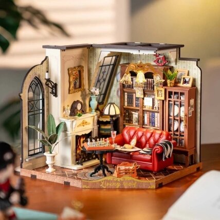 DIY miniature house - Catherine's Living Room 1 DIY miniature house - Catherine's Living Room 1