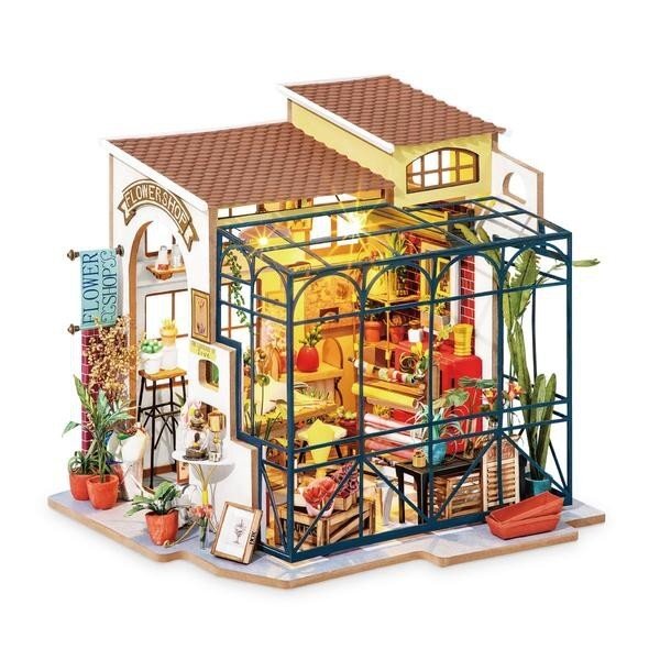 DIY miniature house - Emily’s Flower Shop DIY miniature house - Emily’s Flower Shop