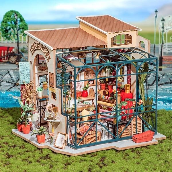DIY miniature house - Emily’s Flower Shop 3 DIY miniature house - Emily’s Flower Shop 3