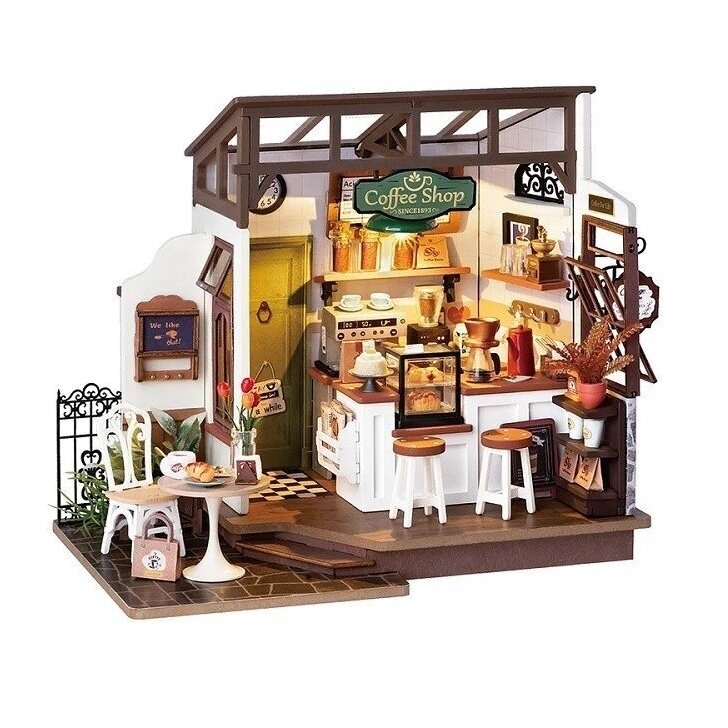 DIY miniature house - Slow Life Café DIY miniature house - Slow Life Café