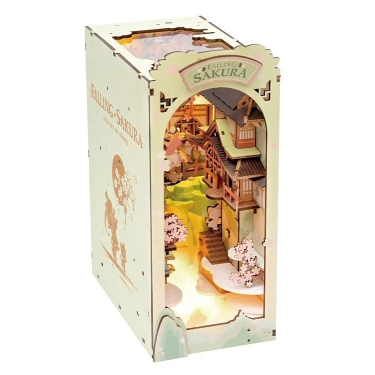 DIY Book Nook - Falling Sakura DIY Book Nook - Falling Sakura