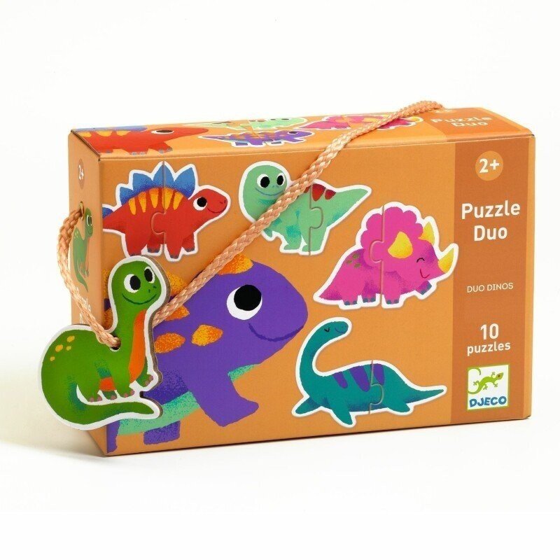Djeco Duo Puzzle - Dinos, 20 pcs. Djeco Duo Puzzle - Dinos, 20 pcs.